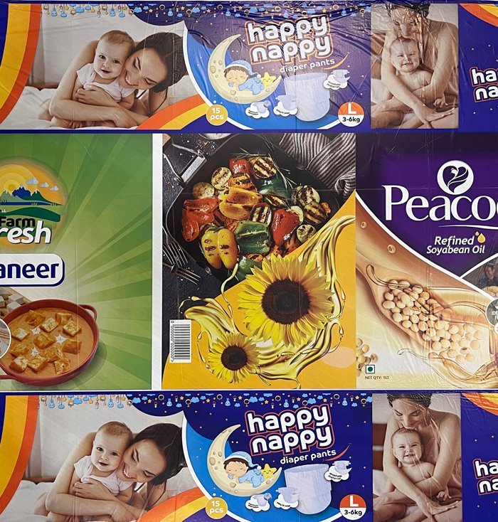 Printed packaging samples pictured in the Packaging South Asia article