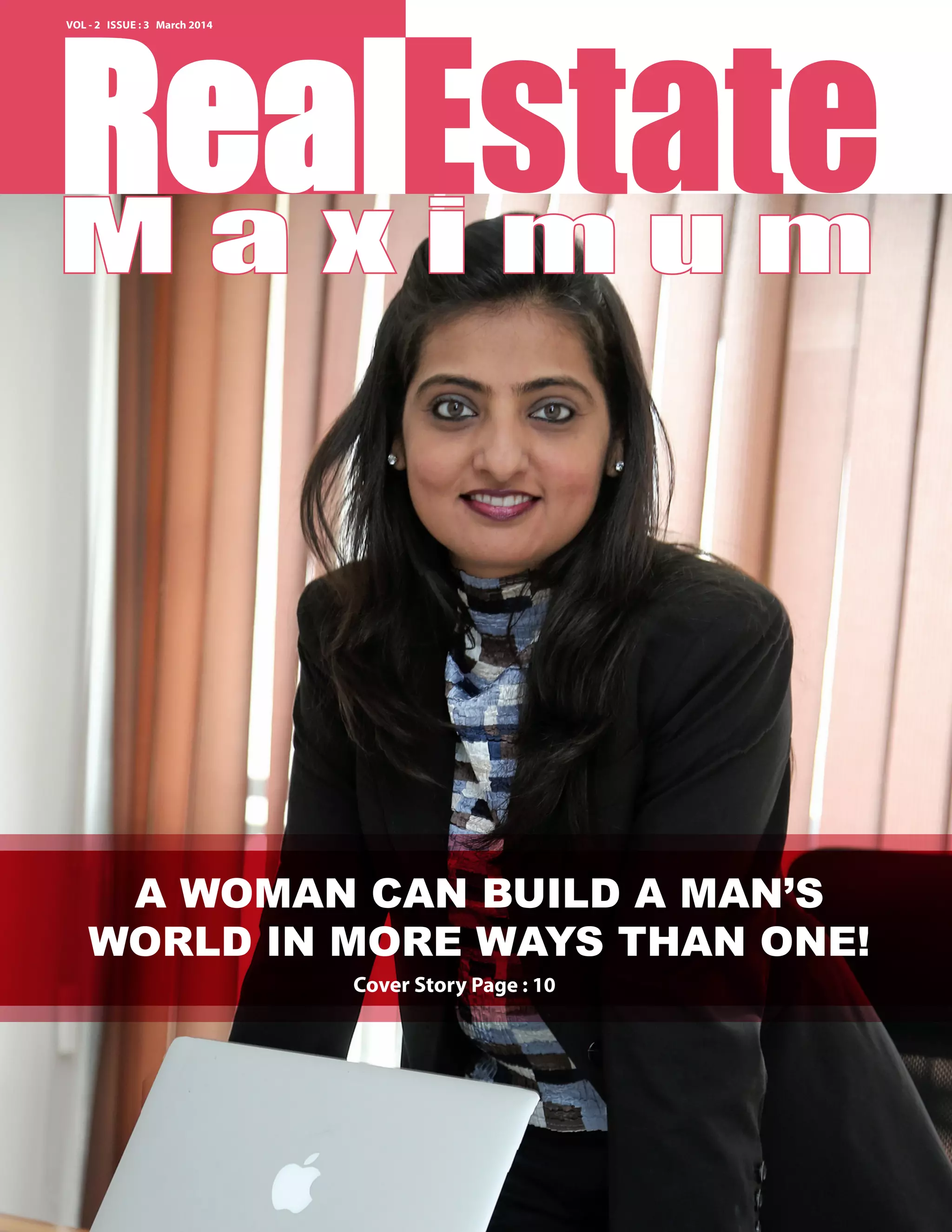 Real Estate Maximum cover featuring Deval Soparkar